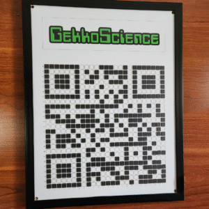 Bitcoin Hashing ASIC Custom QR Code Panel